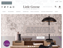 Tablet Screenshot of littlegreene.com